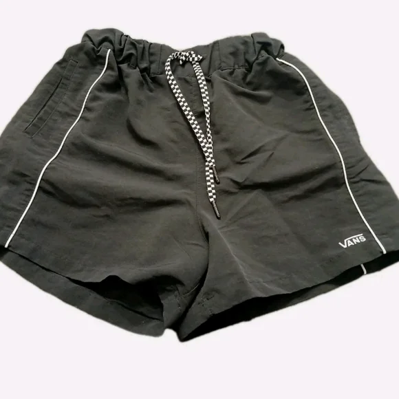 Vans Women Contender Black & White Shorts Size:XS - Picture 3 of 7